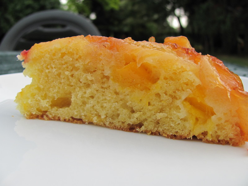 Gateau Renverse Aux Peches