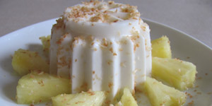 Panna Cotta Ã  la noix de coco
