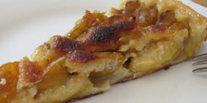 Tarte feuilletÃ©e aux mirabelles