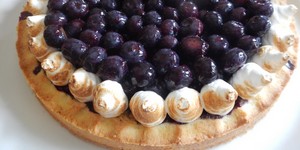 Tarte aux myrtilles