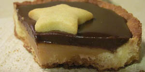 Tartelette Chocolat Caramel Beurre SalÃ©